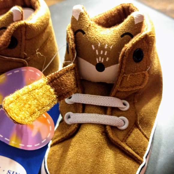 5/$30 Fox Baby Velcro Boots 12-18 Months - Picture 3 of 6